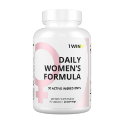 1WIN Мультивитамины для женщин / Daily women’s complex капсулы массой 680 мг 90 шт