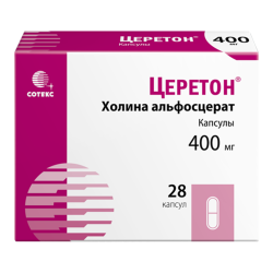 Церетон капсулы 400 мг 28 шт Церетон капсулы 400 мг 28 шт