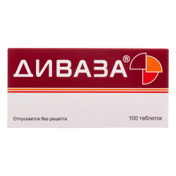 Диваза таблетки для рассасывания 100 шт Диваза таблетки для рассасывания 100 шт