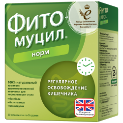 Фитомуцил Норм пакетики по 5 г 30 шт Фитомуцил Норм пакетики по 5 г 30 шт