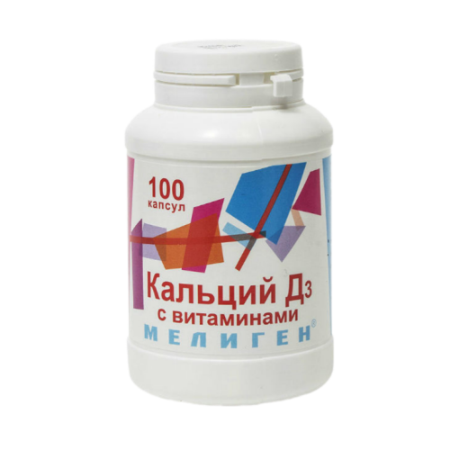 Кальций Д3 капсулы по 570 мг 100 шт