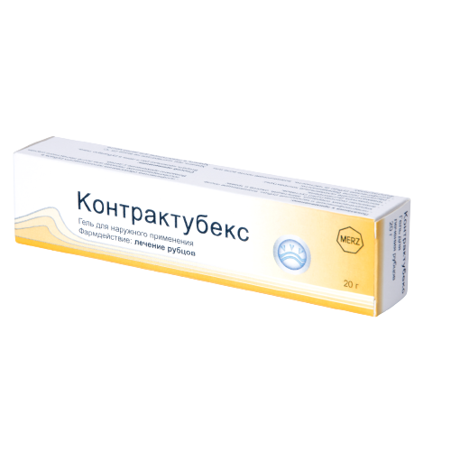 Контрактубекс гель для наружного применения 20 г 1 шт Контрактубекс гель для наружного применения 20 г 1 шт
