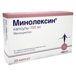 Минолексин капсулы 100 мг 20 шт Минолексин капсулы 100 мг 20 шт