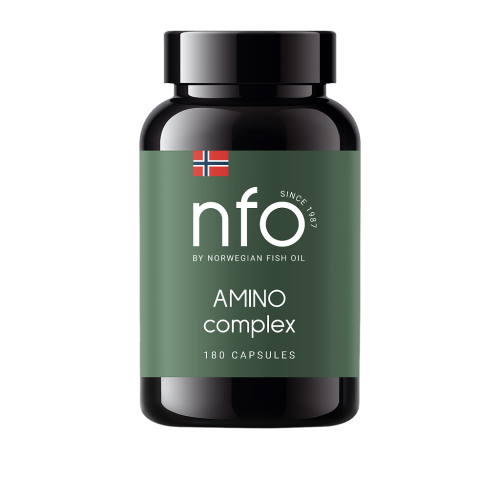 NFO Амино Комплекс/Amino Comlex капсулы по 475 мг 180 шт NFO Амино Комплекс/Amino Comlex капсулы по 475 мг 180 шт