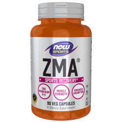 Now Sports ZMA / ЗМА (Цинк, магний, витамин В6) капсулы массой 1060 мг 90 шт