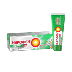 Нурофен Экспресс гель для наружного применения 5 % 100 г 1 шт Нурофен Экспресс гель для наружного применения 5 % 100 г 1 шт