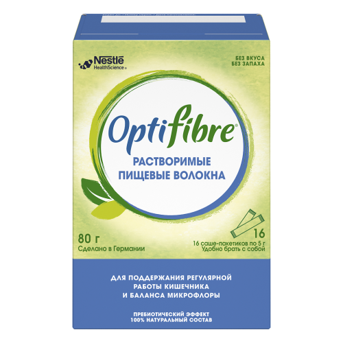 Оптифайбер порошок саше-пакетики по 5 г 16 шт
