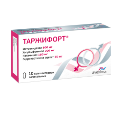 Таржифорт суппозитории вагинальные 10 шт Таржифорт суппозитории вагинальные 10 шт