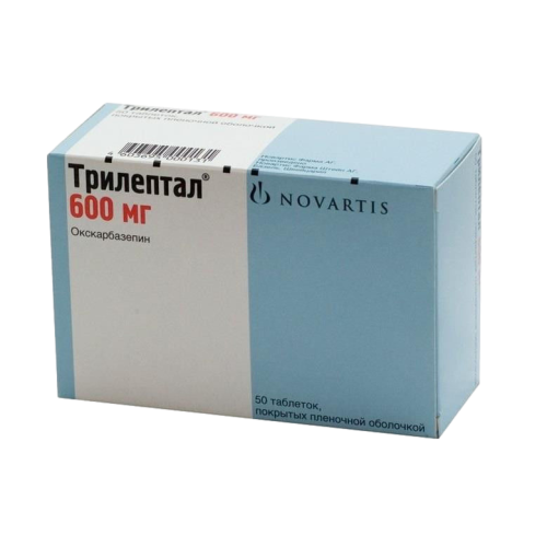 Трилептал таблетки покрыт.плен.об. 600 мг 50 шт
