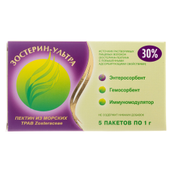 Зостерин Ультра 30% порошок по 1 г пакеты 5 шт Зостерин Ультра 30% порошок по 1 г пакеты 5 шт